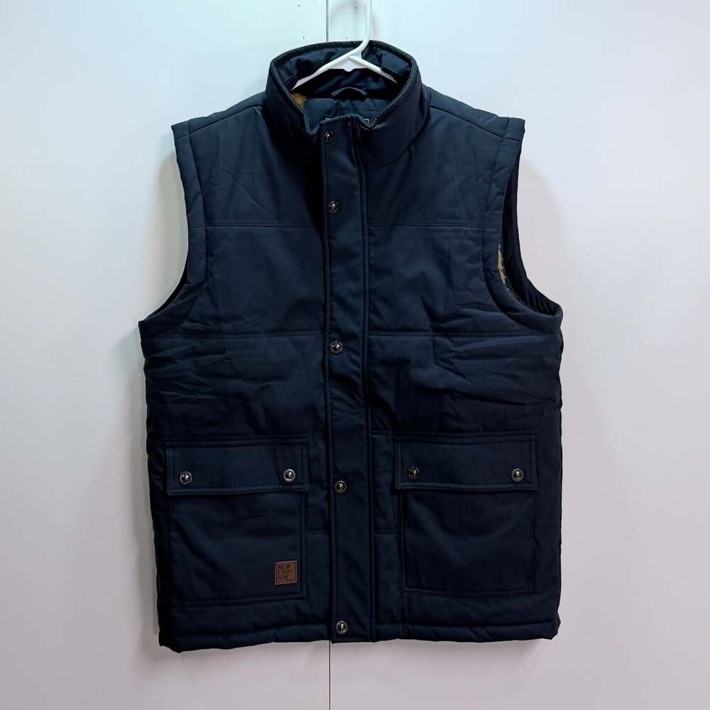 Magcomsen Men's Outdoor Winter Padded Fleece Lined Sleeveless Puffer Vest